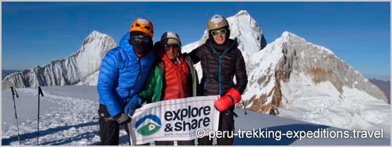 Peru: Climbing Nevado Pisco (Western 5752 m) 