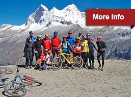 Peru: Mountainbike Trans-Cordillera Blanca Huascaran-Circuit one of the most spectacular 2 wheels 