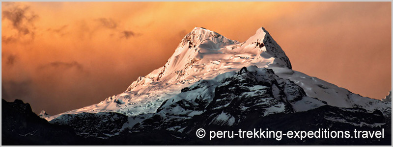 Peru: Trekking Cedros around the Nevados Alpamayo & Huascaran and Climbing Nevado Vallunaraju (5686 m) 