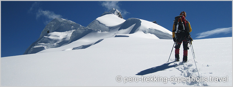 Peru: Expedition Nevados Vallunaraju (5686 m)Alpamayo (5947 m) or Huascarán (6768 m)