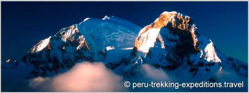 Peru: Expedition Nevados Vallunaraju (5686 m)Alpamayo (5947 m) or Huascarán (6768 m)