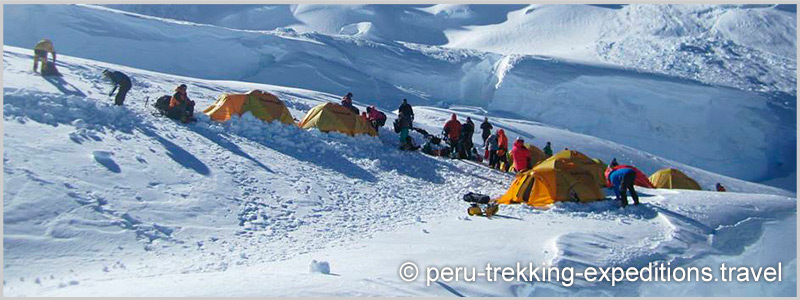 Peru: Expeditions Nevados Alpamayo (5947 m) and Huascarán (6768 m)