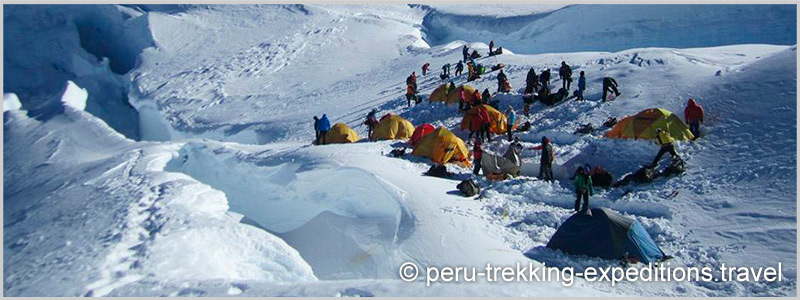 Peru: Expeditions Nevados Alpamayo (5947 m) and Huascarán (6768 m)