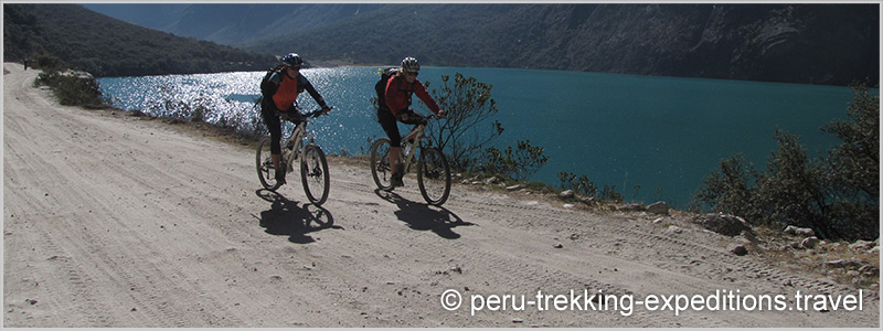 Peru: Mountainbike Trans-Cordillera Blanca Huascaran-Circuit - Punta Olimpica (4890 m)