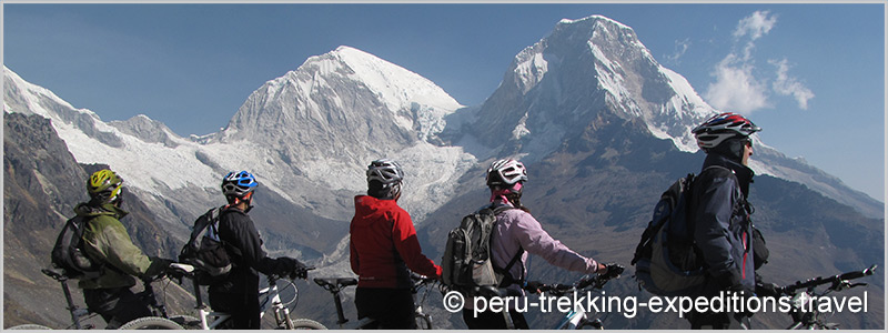 Peru: Mountainbike Trans-Cordillera Blanca Huascaran-Circuit - Punta Olimpica (4890 m)