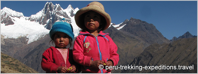 Peru: Trekking Cedros around the Nevados Alpamayo & Huascaran and Climbing Nevado Vallunaraju (5686 m) 