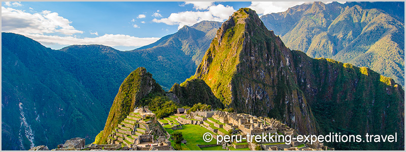 Peru: Trekking Inca Trail to Machu Picchu (Huayna Picchu 2.667 m) 