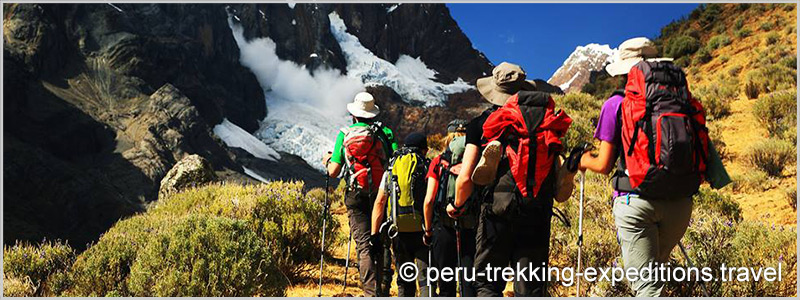 Peru: Trekking Santa Cruz and challenge the highest pass in the circuit Punta Union (4750 m)